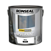Ronseal uPVC Paint White Satin - 2.5L
